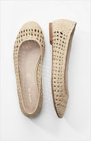 Thumbnail for your product : All Black raffia ballet flats