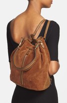 Thumbnail for your product : Elizabeth and James 'Cynnie' Suede Sling Backpack