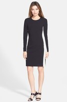 Thumbnail for your product : Pink Tartan Colorblock Body-Con Dress