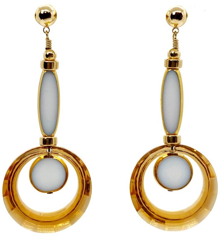 Art Deco Earrings | Shop the world's largest collection of fashion 