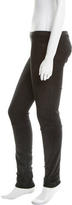 Thumbnail for your product : Helmut Lang Suede Skinny Leggings