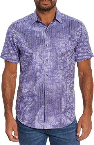 Robert Graham Purple Men's Shirts | Shop the world's largest 