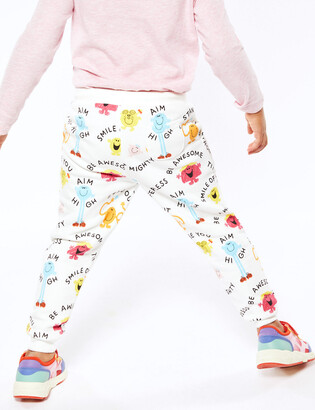 Marks and Spencer Cotton Mr Men & Little Miss Joggers (2-7 Yrs)