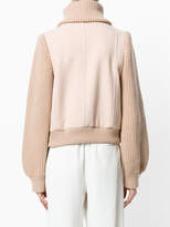 Thumbnail for your product : Chloé knitted detail jacket
