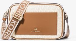 Michael Kors Maeve Large Logo Crossbody Bag - Brown/Acorn • Price »