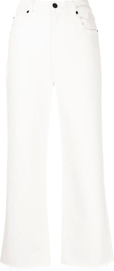 SLVRLAKE Grace cropped jeans