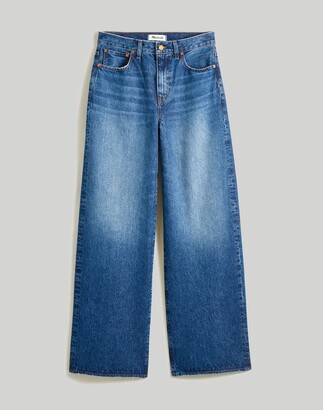 Madewell Tall Superwide-Leg Jeans in Halleran Wash