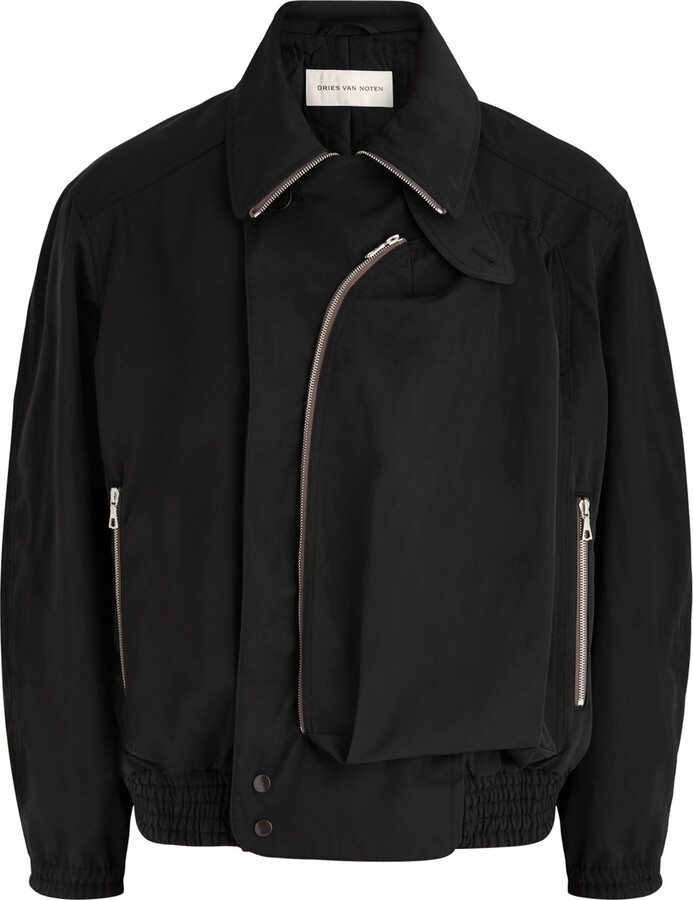 Dries Van Noten Viller Nylon Bomber Jacket - ShopStyle