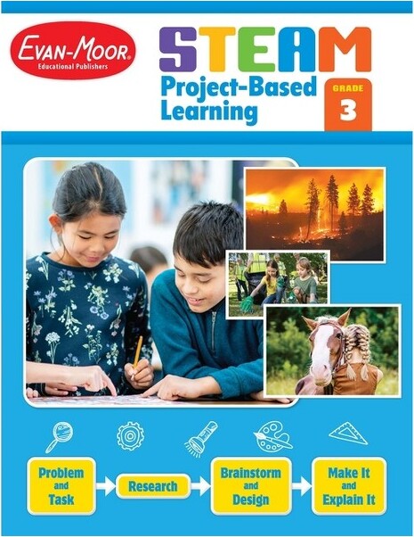 Evan Moor Educational Publishers SteamProject-BasedLearning,Grade3TeacherResource-byEvan-MoorEducationalPublishers(Paperback)