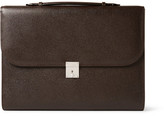 Thumbnail for your product : Valextra Pebbled-Leather Portfolio-Style Briefcase