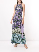 Thumbnail for your product : Mary Katrantzou Floral Print Pleated Skirt Dress