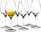 Holmegaard Cabernet Dessert Wine Glass, Clear, 9.5 Oz, 6 Pcs.