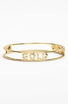 Thumbnail for your product : Kate Spade 'words Of Wisdom - Good As Gold' Bangle