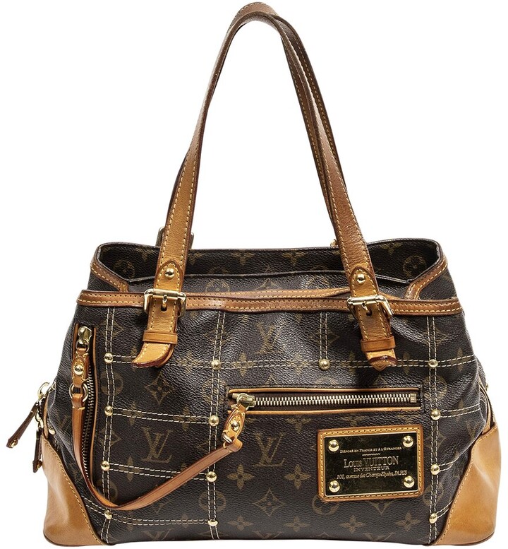 Louis Vuitton Monogram Canvas Riveting Tote (Authentic Pre-Owned) -  ShopStyle