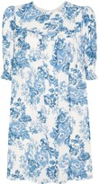 Thumbnail for your product : Reformation Conrad floral-print minidress