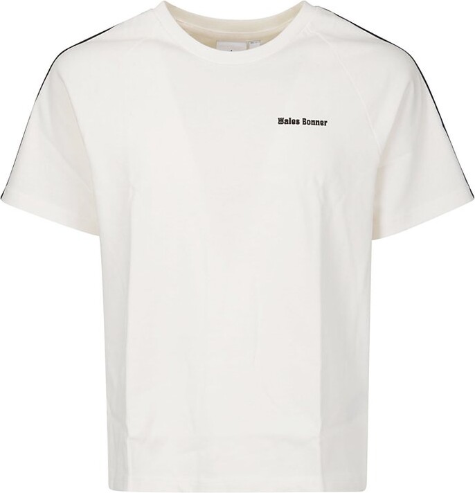 ADIDAS X WALES BONNER Logo Detailed Crewneck T-Shirt