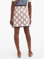 Thumbnail for your product : Gucci GG Boucle Tweed Mini Skirt - White Multi