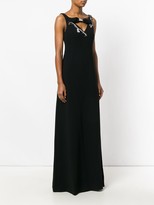 Thumbnail for your product : Boutique Moschino Embellished Neck Gown