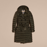 Thumbnail for your product : Burberry Down-filled Puffer Coat with Detachable Hood