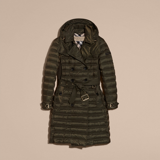 Burberry Down-filled Puffer Coat with Detachable Hood