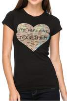 Thumbnail for your product : Daisy's Fashions Heart Junior Tee
