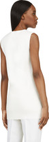 Thumbnail for your product : J.W.Anderson Ivory Sleeveless Knit Tank Dress