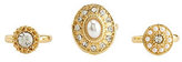 Thumbnail for your product : Charlotte Russe Rhinestone & Pearl Statement Rings - 3 Pack