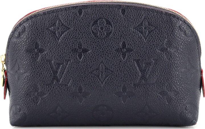 Louis Vuitton Black Monogram Noir Multicolor Cosmetic Pouch Demi