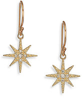 Thumbnail for your product : Mizuki Icicles Diamond & 14K Yellow Gold Star Drop Earrings