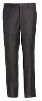 Thumbnail for your product : Ted Baker Jefferson Flat Front Solid Wool Trousers