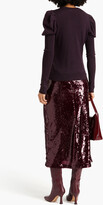 Thumbnail for your product : Dolce & Gabbana Embroidered mélange wool sweater