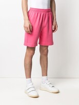 Thumbnail for your product : Styland x notRainProof logo patch track shorts