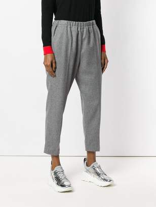 Parker Chinti & plain cropped trousers