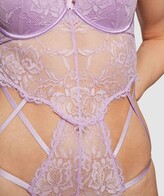 Thumbnail for your product : Bras N Things Night Games Mesmerize Push Up Bodysuit - Lilac
