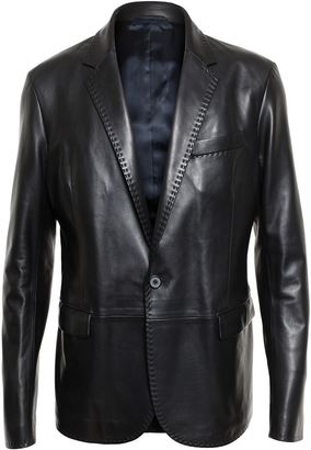 Lanvin Tailored Leather Jacket