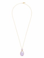 Thumbnail for your product : Swarovski Orbita drop cut crystal necklace