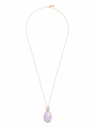 Swarovski Orbita drop cut crystal necklace