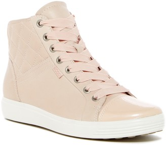 Ecco Soft 7 Quilted High-Top Sneaker
