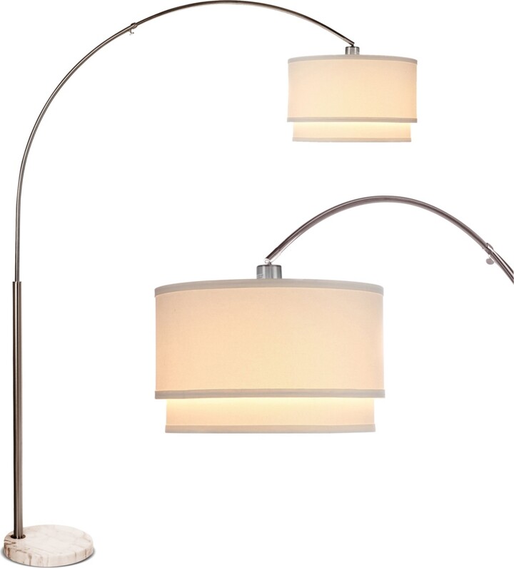 Brightech Mason Led Arc Floor Lamp with Marble Base ShopStyle