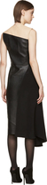 Thumbnail for your product : 3.1 Phillip Lim Black Silk & Leather Paneled Horizon Dress