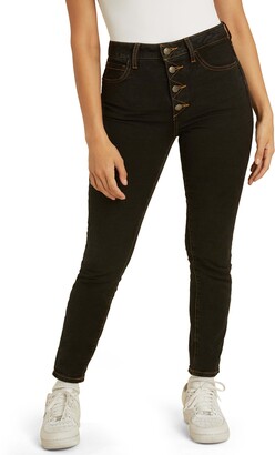 Guess Black Jeans Women | Shop the world's largest collection of fashion |  ShopStyle