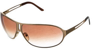 Prada Logo-Embellished Aviator Sunglasses