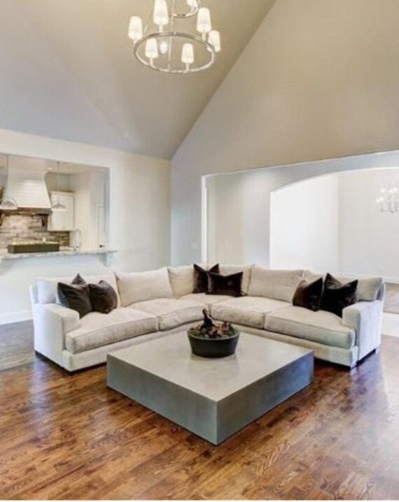 Etsy Modern Concrete Coffee Table