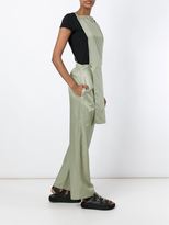 Thumbnail for your product : MM6 MAISON MARGIELA detachable apron jumpsuit - women - Cotton/Cupro/Viscose - 42