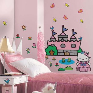 Hello Kitty® Princess Castle Giant Wall Decal