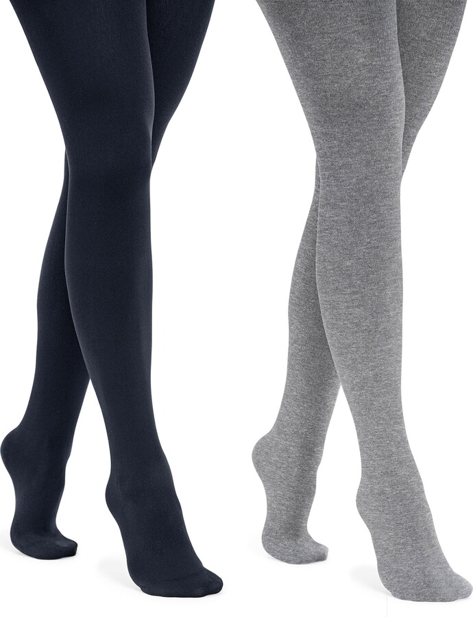 MUK LUKS Women’s 2 Pair Pack Fleece Lined