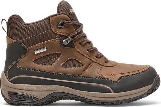Dunham Men's Cloud Plus Mid II Waterproof Hiking Boots Casual 8 Brown