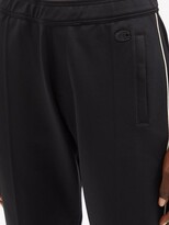 Thumbnail for your product : Champion X Nili Lotan Embroidered Jersey Track Pants - Black