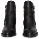 Thumbnail for your product : Burberry House Check and Leather Ankle Boots
