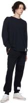 Thumbnail for your product : Thom Browne Navy 4-Bar Lounge Pants